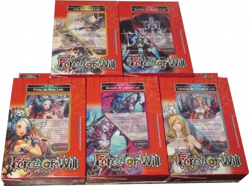 Force of Will TCG: Alice Cluster Starter Deck Box