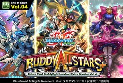 Future Card Buddyfight: Hundred - Buddy Allstars Extra Booster Case [BFE-H-EB04/24 boxes]