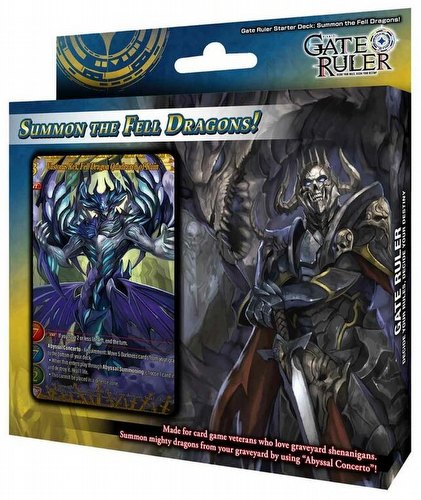 Gate Ruler TCG: Summon the Fell Dragons Starter Deck Box [English/10 decks]