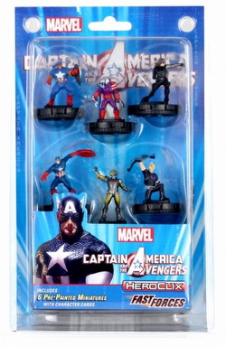 HeroClix: Marvel Captain America and the Avengers Fast Forces Pack