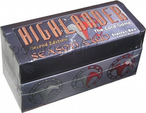Highlander: 2nd (Second) Edition Second (2nd) Season Starter Deck Box