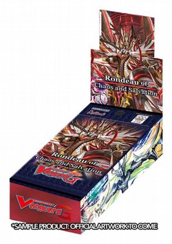 Cardfight Vanguard: Rondeau of Chaos and Salvation Booster Case [VGE-G-CB06/English/24 boxes]