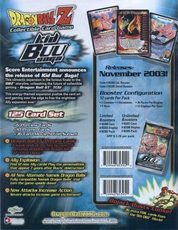 Dragonball Z Collectible Card Game [CCG]: Kid Buu Saga Booster Box [Unlimited]