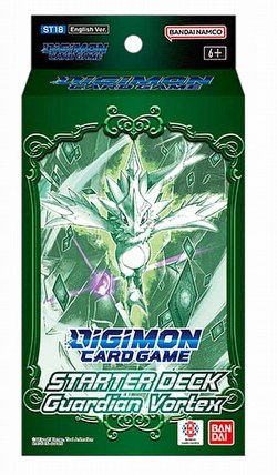 Digimon Card Game: Guardian Vortex Starter Deck Box [ST-18]