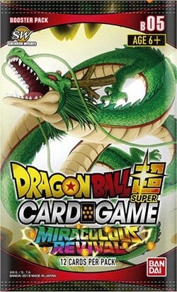 Dragon Ball Super Card Game Miraculous Revival Booster Case [12 boxes/DBS-B05]
