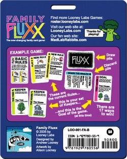 Family Fluxx Card Game