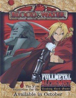 Full Metal Alchemist CCG: Blood & Water Theme Starter Deck Box
