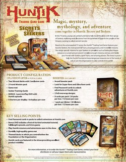 Huntik Trading Card Game [TCG]: Secrets & Seekers Starter Deck Box