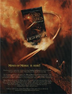 Lord of the Rings Trading Card Game: Mines of Moria Starter Deck Box