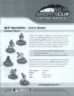 MLB SportsClix: 2004 Extra Bases Booster Case [48 packs]