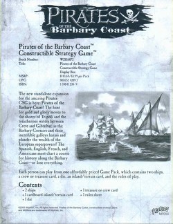 Pirates of the Barbary Coast Constructible Strategy Game [CSG]: Boosters (Lot of 36 packs)