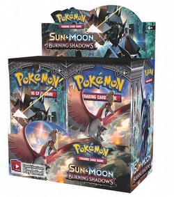 Pokemon TCG: Sun & Moon Burning Shadows Booster Box Case [6 boxes]