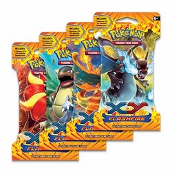 Pokemon TCG: XY Flashfire Sleeved Booster Case [144 booster packs]
