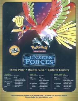 Pokemon TCG: EX Unseen Forces Booster Box