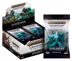 Warhammer TCG: Age of Sigmar Champions Onslaught Booster Case [12 boxes]