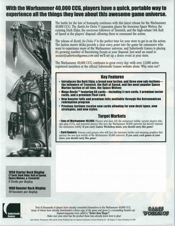 Warhammer 40K CCG: Battle for Delos V Starter Deck Box
