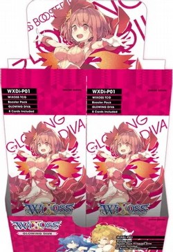 WIXOSS Trading Card Game: Glowing Diva Booster Case [English/12 boxes]