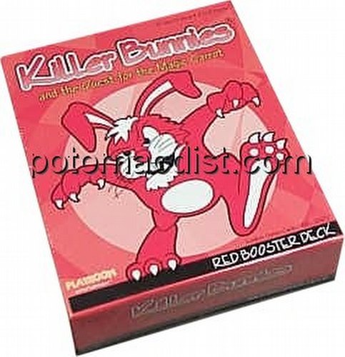 Killer Bunnies: Red Booster Expansion Box