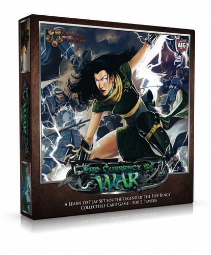 Legend of the Five Rings [L5R] CCG: The Currency of War Learn to Play Set Case [5 boxes]