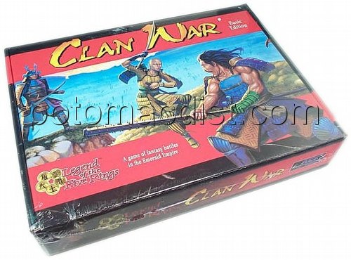 Legend of the Five Rings [L5R] CCG: Clan War Daimyo Ed. Box Set
