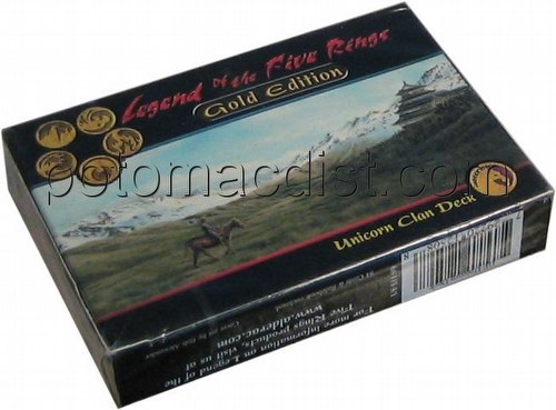 Legend of the Five Rings [L5R] CCG: Gold Edition Unicorn Starter Deck