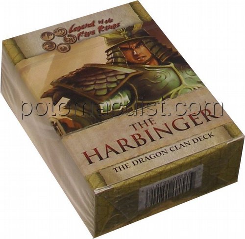 Legend of the Five Rings [L5R] CCG: The Harbinger Dragon Starter Deck