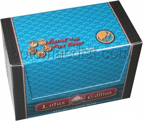 Legend of the Five Rings [L5R] CCG: Lotus Edition Foil Starter Deck Box