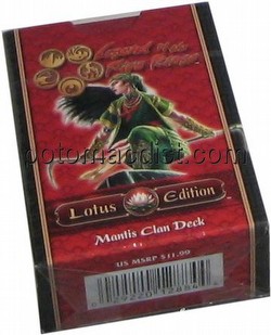 Legend of the Five Rings [L5R] CCG: Lotus Edition Mantis Starter Deck