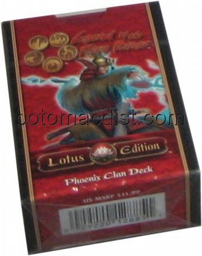 Legend of the Five Rings [L5R] CCG: Lotus Edition Phoenix Starter Deck
