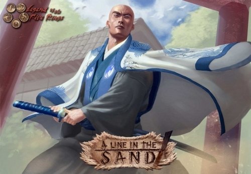 Legend of the Five Rings [L5R] CCG: A Line in the Sand Booster Box Case [5 boxes]