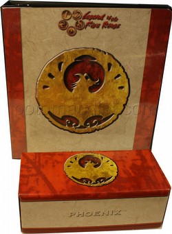 Legend of the Five Rings [L5R] CCG: Three-Ring Binder and Card Storage Box [Phoenix Clan]