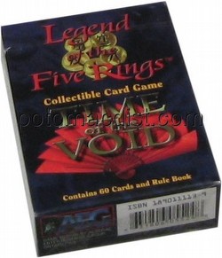 Legend of the Five Rings [L5R] CCG: Time of the Void Crab Clan Starter Deck