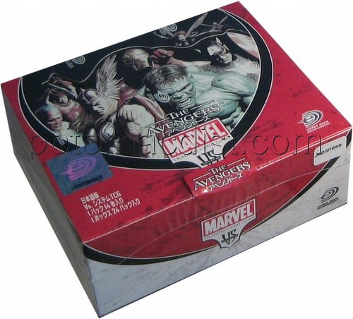 Marvel VS TCG: Avengers Booster Box [Japanese]