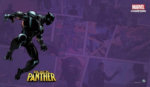 Marvel Champions Living Card Game: Black Panther Game Mat