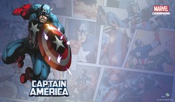 Marvel Champions Living Card Game: Captain America Game Mat