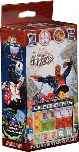 Marvel Dice Masters: The Amazing Spider-Man Dice Building Game Starter Set Box