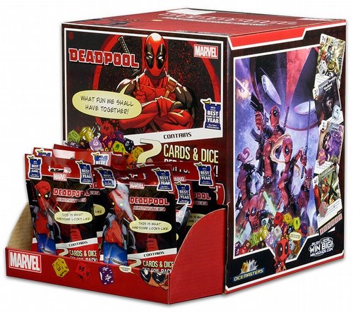 Marvel Dice Masters: Deadpool Dice Building Game Gravity Feed Box