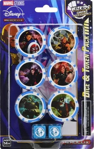 HeroClix: Marvel Disney Plus Dice & Token Pack
