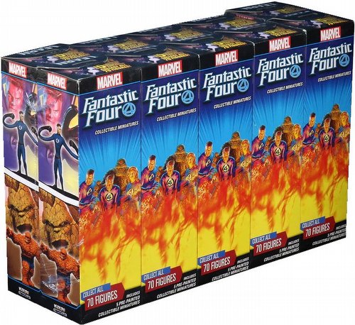 HeroClix: Marvel Fantastic Four Booster Brick [10 boosters]