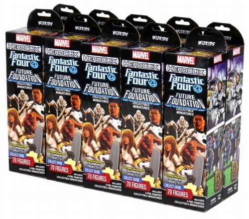 HeroClix: Marvel Fantastic Four Future Foundation Booster Brick [10 boosters]