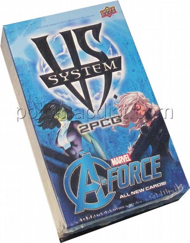 Marvel VS 2-Player Card Game A-Force Expansion Set Box