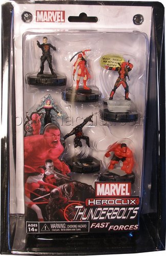 HeroClix: Marvel Deadpool Thunderbolts Fast Forces Pack