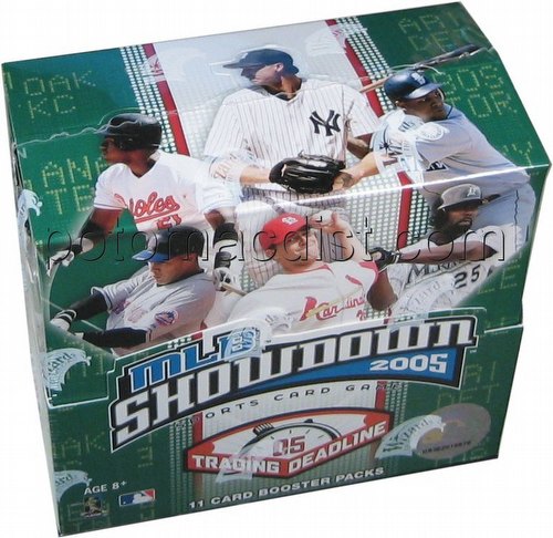 MLB Showdown Sport Card Game: 2005 [05] Trading Deadline Booster Box