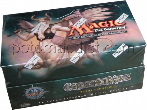 Magic the Gathering TCG: 8th Edition Theme Starter Deck Box [Spanish]
