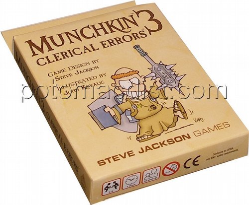 Munchkin 3: Clerical Errors (Revised Edition)