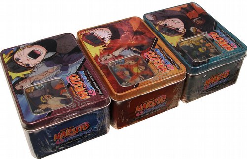 Naruto: Fierce Ambitions Tin Set [3 tins/1 of each design]