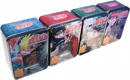 Naruto: Collectible Tin Set [4 tins]