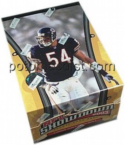 NFL Showdown: 2003 Draft Pack Box
