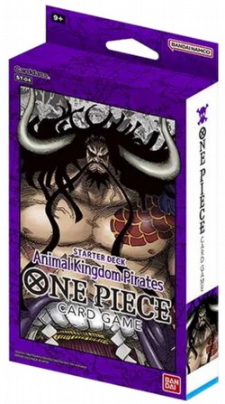 One Piece TCG: Animal Kingdom Pirates Starter Deck Box [ST-04]