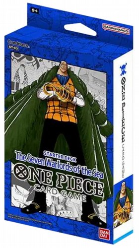 One Piece TCG: Seven Warlords of the Sea Starter Deck Box [ST-03]